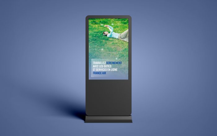 mockup stand france air